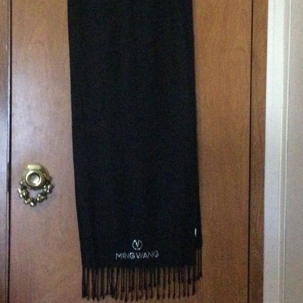 Ming Wang Scarf with Sequins
